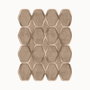 Conceptum Alfombra Pasillo Aln600145Vz04 Poliéster 80x300cm Antideslizante Lavable Antibacteriana Cómoda y Duradera
