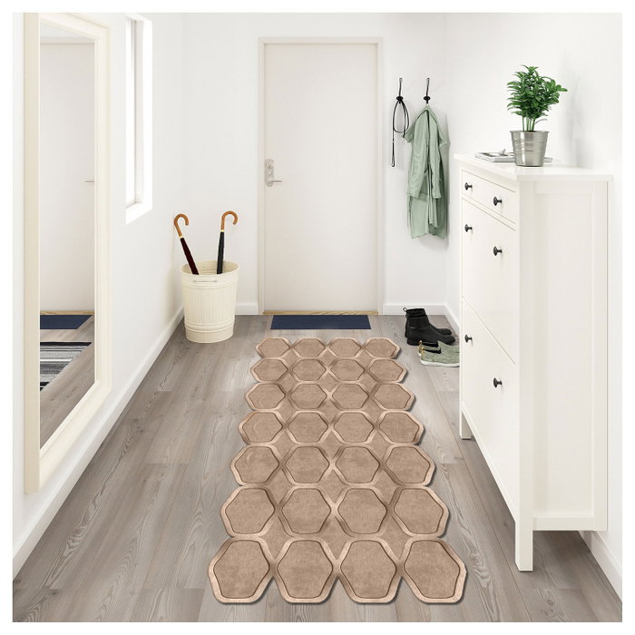 Conceptum Alfombra Pasillo Aln600145Vz04 Poliéster 80x300cm Antideslizante Lavable Antibacteriana Cómoda y Duradera Conceptum Alfombra Pasillo Aln600145Vz04 Poliéster 80x300cm Antideslizante Lavable Antibacteriana Cómoda y Duradera