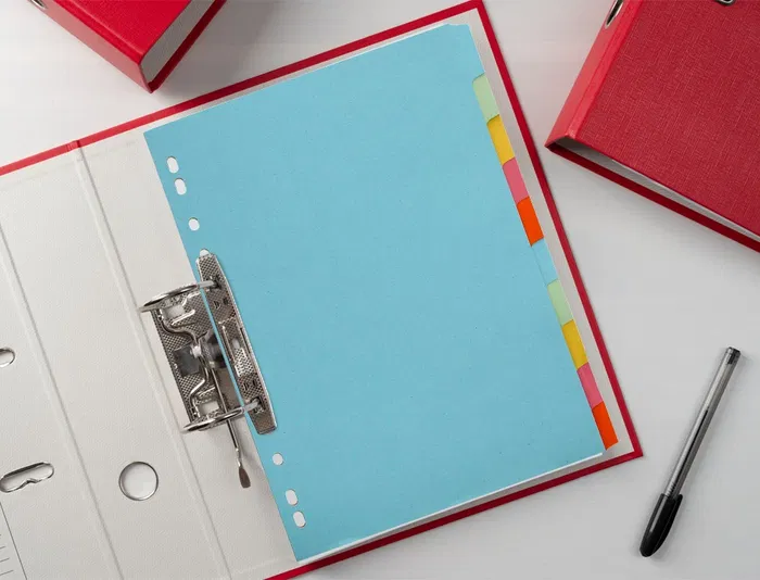 Q-connect Separadores DIN A4 Multitaladro Cartulina, Juego de 10 Unidades, Pestañas Colores Pastel