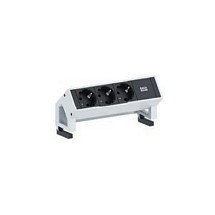 Bachmann DESK 2 Regleta de 3 salidas AC Blanco