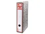 Liderpapel Classic Red Archivador de Palanca Folio Jaspeado Gris con Caja 80mm 287x350mm