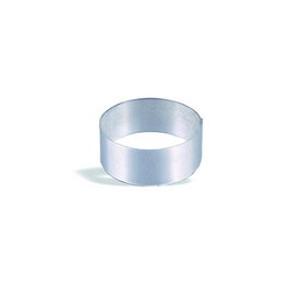 REINOXSA Molde Aro Alto de Acero Inoxidable para Cocina - 10 cm Diámetro x 6 cm Alto