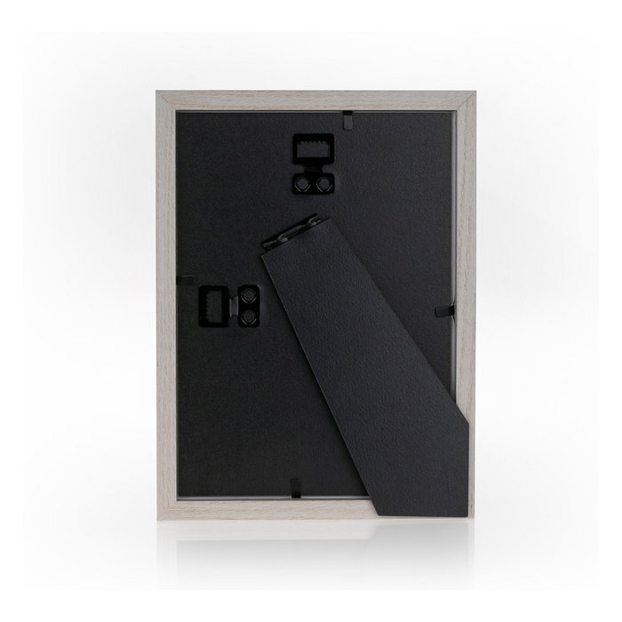 ZEP EK8357 Marco Retroiluminado de Madera para Mesa/Pared, 13x18 cm, Formato Rectangular Paisaje/Retrato