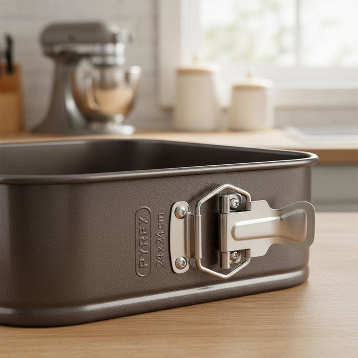 Pyrex Molde Desmontable Asimetria 24 cm Cuadrado