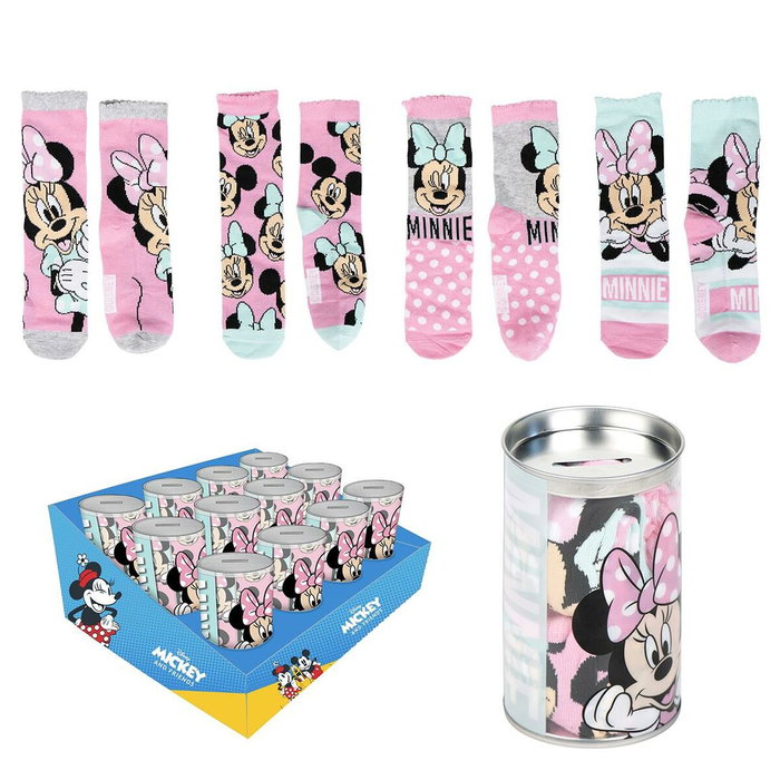 Cerdá Pack Calcetines 4 Piezas Minnie T.31/34 Multicolor Cerdá Pack Calcetines 4 Piezas Minnie T.31/34 Multicolor