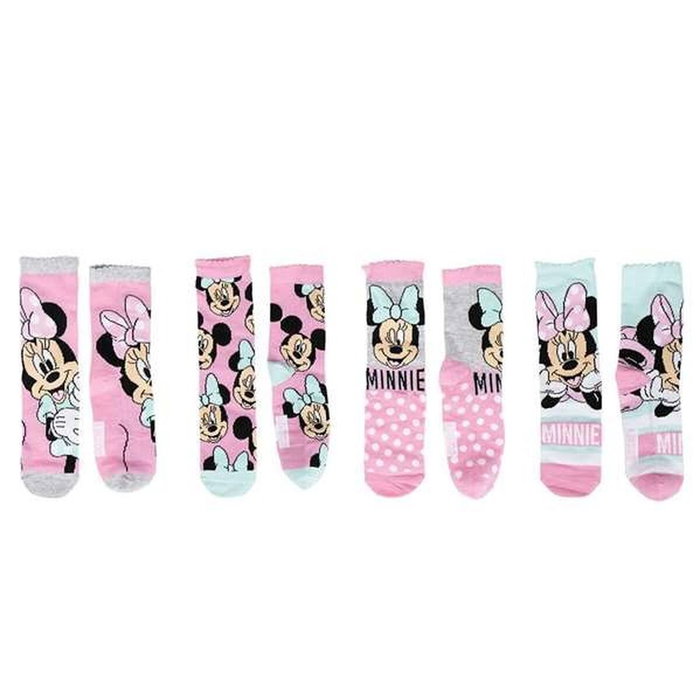 Cerdá Pack Calcetines 4 Piezas Minnie T.31/34 Multicolor Cerdá Pack Calcetines 4 Piezas Minnie T.31/34 Multicolor