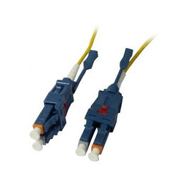 Synergy21 Cable de parcheo de fibra óptica OS2 LC-LC Uniboot 0,5m