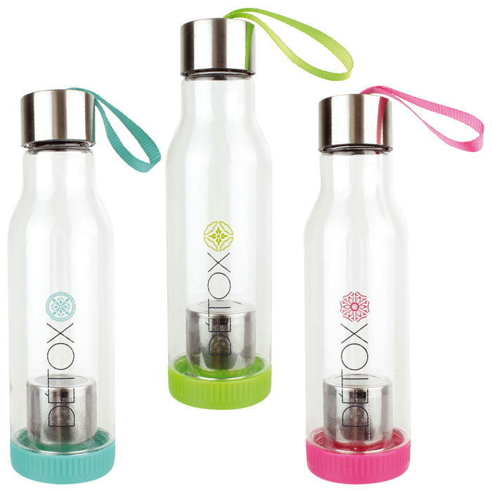 Cook Concept Botella 500 Ml Con Infusor Colores Surtidos Asa