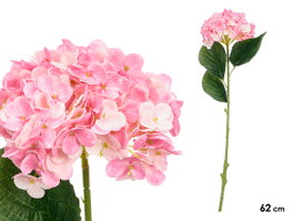 Ibergarden Rama Flores Rosa 62 cm Plástico Decoración (Set de 12)