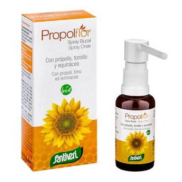 SANTIVERI Propolflor Spray 30ml Bio para el bienestar de la garganta