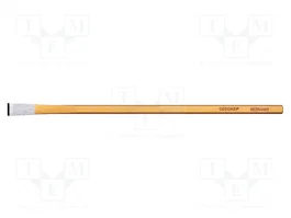 GEDORE Cincel de acero cromo-vanádico de 250 mm con punta de 12 mm