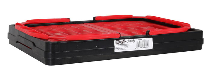 Inde Caja Plegable con Asas 16L Rojo/Negro (10 Unidades)