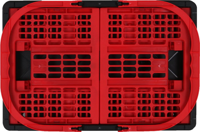 Inde Caja Plegable con Asas 16L Rojo/Negro (10 Unidades)