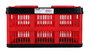 Inde Caja Plegable con Asas 16L Rojo/Negro (10 Unidades)