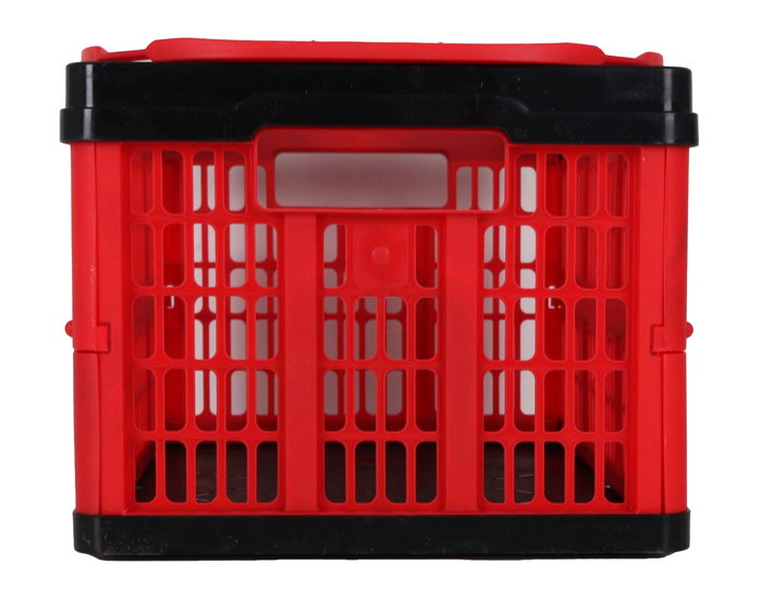 Inde Caja Plegable con Asas 16L Rojo/Negro (10 Unidades)