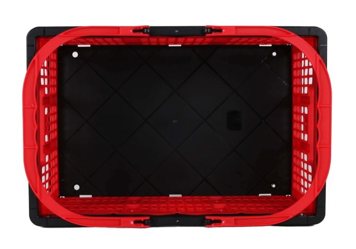 Inde Caja Plegable con Asas 16L Rojo/Negro (10 Unidades)