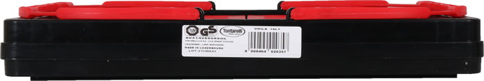 Inde Caja Plegable con Asas 16L Rojo/Negro (10 Unidades)