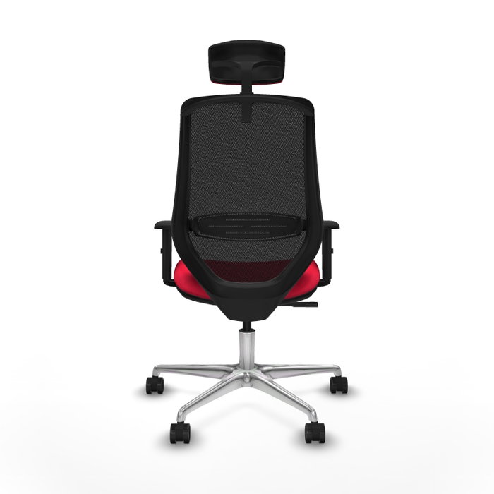 PIQUERAS Y CRESPO Silla de oficina Mardos con mecanismo Sincro, Rojo y Negro PIQUERAS Y CRESPO Silla de oficina Mardos con mecanismo Sincro, Rojo y Negro