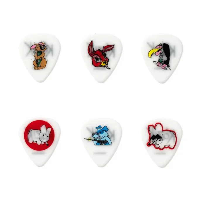 Dunlop Púas Frank Kozik 1,00 mm (pack de 6) Dunlop Púas Frank Kozik 1,00 mm (pack de 6)