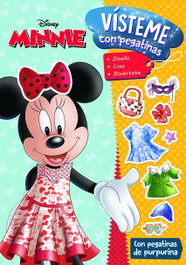 DISNEY LIBROS, Minnie. Vísteme con pegatinas
