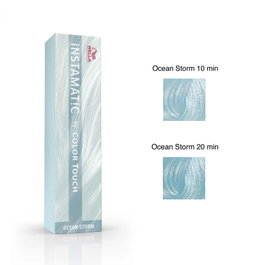 Instamatic By Color Touch, Sin amoníaco, Tinte de cabello demi-permanente, Ocean Storm, 60 ml