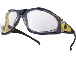 Deltaplus Gafas de protección Pacaya incolora ajustables antivaho antirrayaduras UV400 EN166 EN172 ANSI Z87.1