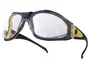 Deltaplus Gafas de protección Pacaya incolora ajustables antivaho antirrayaduras UV400 EN166 EN172 ANSI Z87.1