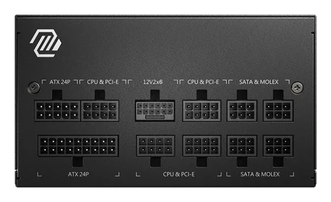 MSI MAG A850GL PCIE5 850W Negro