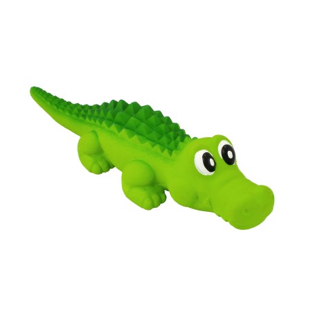 Nayeco Juguete para Perro de Látex Coco Dandee Cocodrilo, 31 cm (Set de 3)