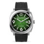 Watchpeople Reloj 700987 con esfera verde y correa negra
