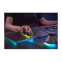 Thermaltake ARGENT MP1 RGB Alfombrilla para Juegos de Aluminio, Base Antiderrapante, Retroiluminación Multicolor, Negro y Titanio