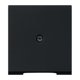 GIRA 0274005 Sistema 55 Abdeckleiste para Canalización, Negro