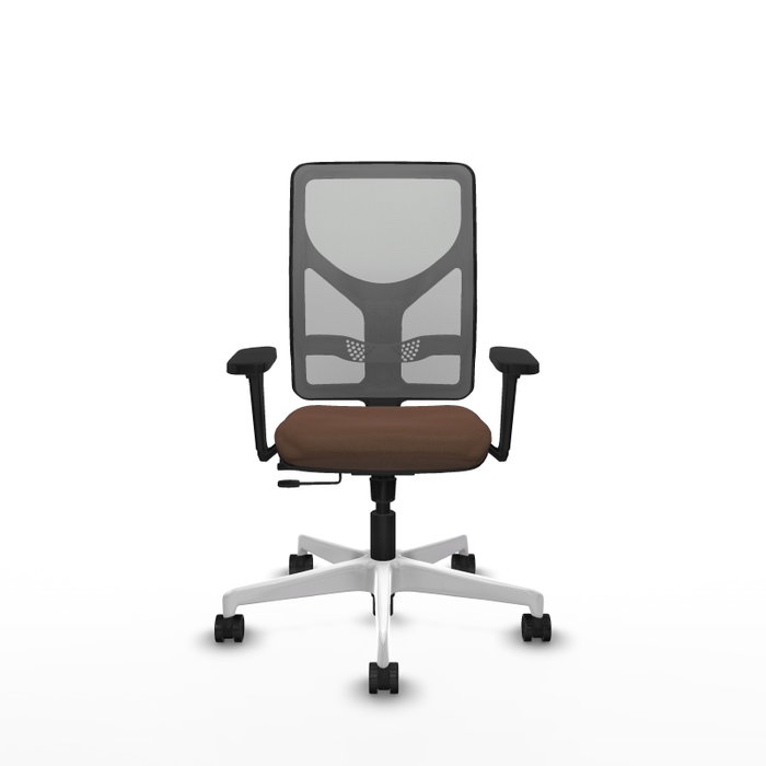 PIQUERAS Y CRESPO Silla de oficina Motilla con mecanismo Sincro/Traslack, Marrón y Gris PIQUERAS Y CRESPO Silla de oficina Motilla con mecanismo Sincro/Traslack, Marrón y Gris
