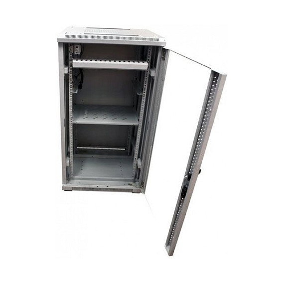 ALLNET ALL-SNB6812BDGRAU Rack Bastidor 19" 22U (12HE) 600mm Ancho, 1100mm Alto, Gris IP20, Capacidad 500 kg