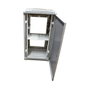 ALLNET ALL-SNB6812BDGRAU Rack Bastidor 19" 22U (12HE) 600mm Ancho, 1100mm Alto, Gris IP20, Capacidad 500 kg