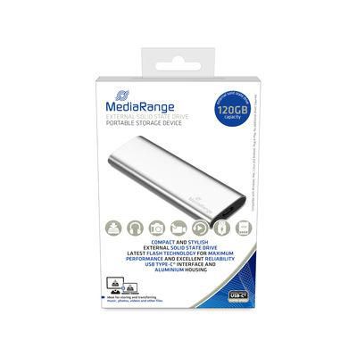 MediaRange MR1100 SSD Externo 120 GB Plata MediaRange MR1100 SSD Externo 120 GB Plata