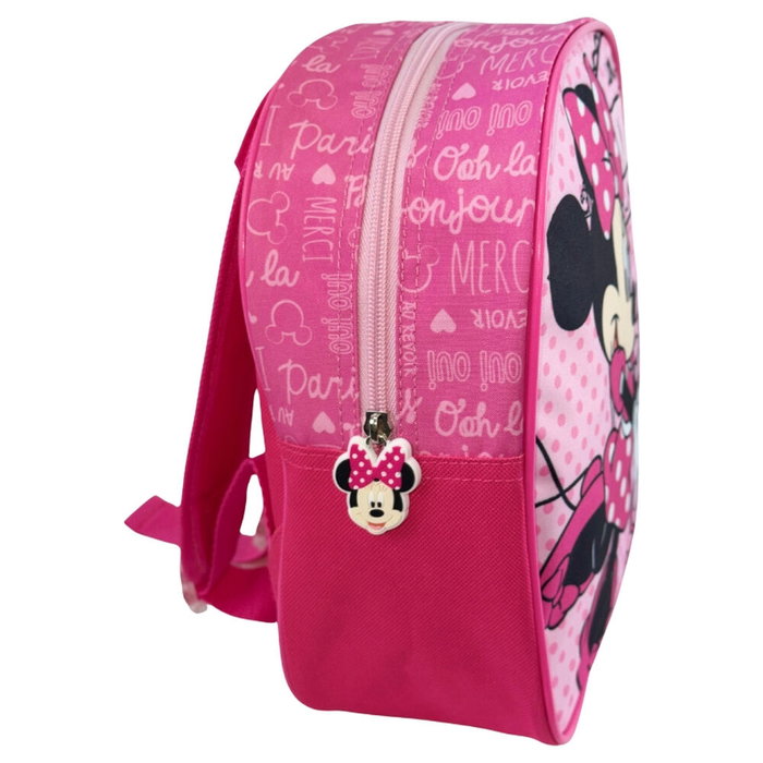 MANENTI Mochila Paris Minnie Disney 26cm Tamaño 26x22x9.5cm