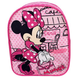 MANENTI Mochila Paris Minnie Disney 26cm Tamaño 26x22x9.5cm