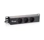 Equip 333302 Regleta de alimentación para rack 10 pulg. 3 tomas AC 1U