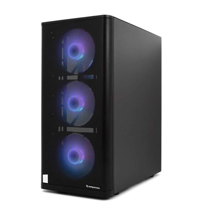 Komputronik Infinity R590 [C35] Ryzen 5 RTX 5060 64GB 12TB Black