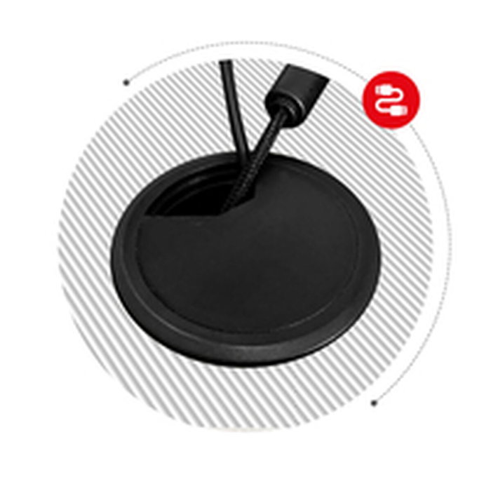 Huzaro mesa gaming hz-hero 2.5 blanco