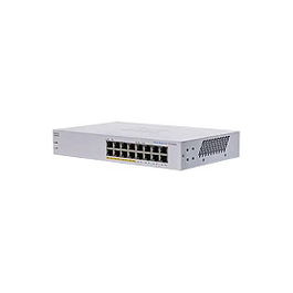 Cisco BUSINESS 110 SERIES UNMANAGED Switch Gigabit Ethernet PoE Montaje Rack 16 Puertos