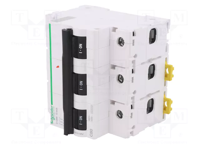SCHNEIDER ELECTRIC ACTI9 MCB A9N18365 80A 3 Polos 10kA SCHNEIDER ELECTRIC ACTI9 MCB A9N18365 80A 3 Polos 10kA