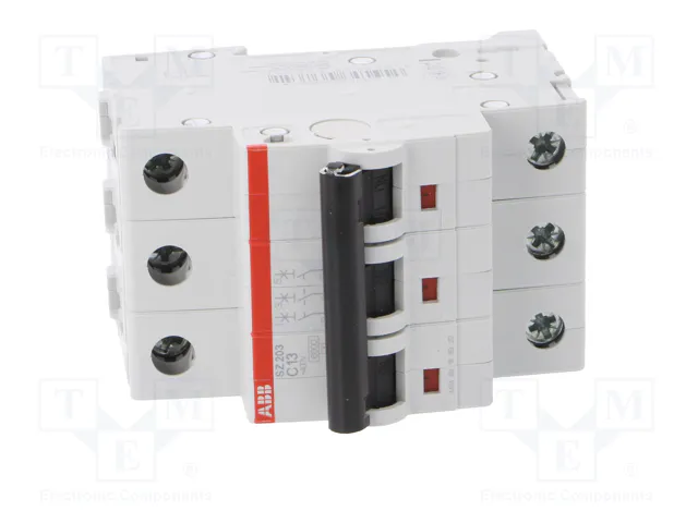 ABB SZ203-C13 Interruptor Magnetotérmico 13A 3 Polos