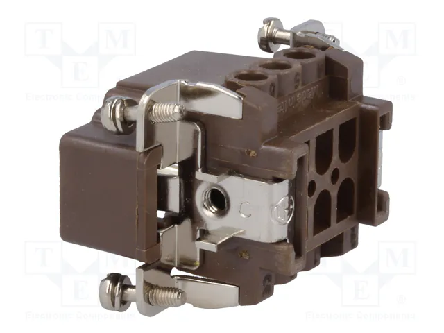 ILME Conector HDC Macho 6+PE Platado
