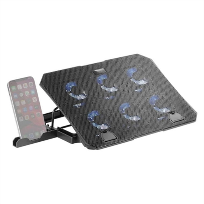 Mars Gaming MNBC23 Base de refrigeración con iluminación LED azul Mars Gaming MNBC23 Base de refrigeración con iluminación LED azul