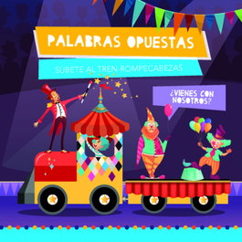 LANTAARN, PALABRAS OPUESTAS ('TREN ROMPECABEZAS')