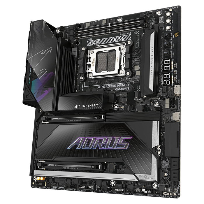 Gigabyte X870 AORUS INFINITY AM5 DDR5 HDMI DP 4xM.2