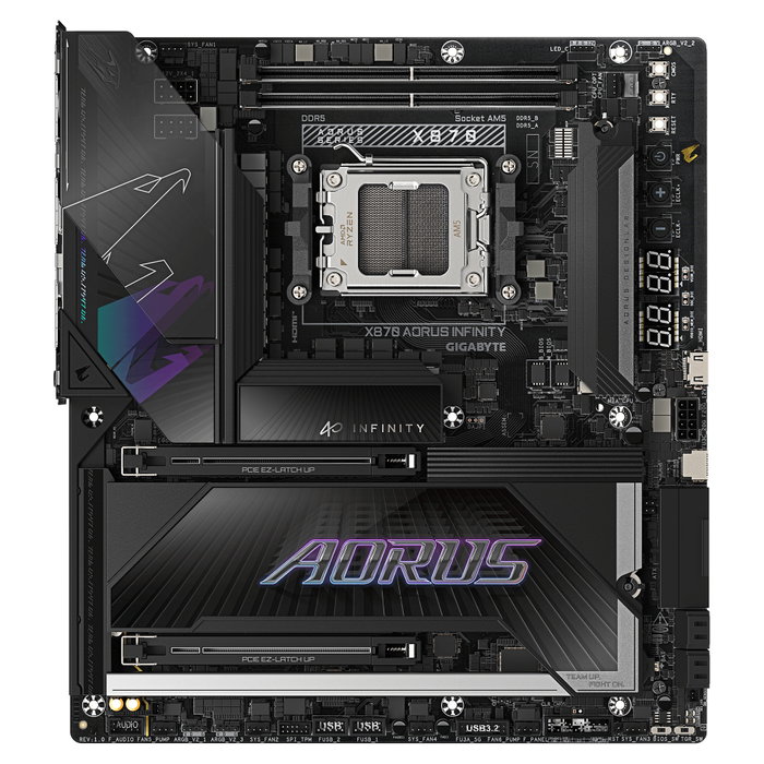 Gigabyte X870 AORUS INFINITY AM5 DDR5 HDMI DP 4xM.2