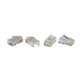 ROLINE 10 unidades de conectores modulares sin blindaje Cat.6 Class E